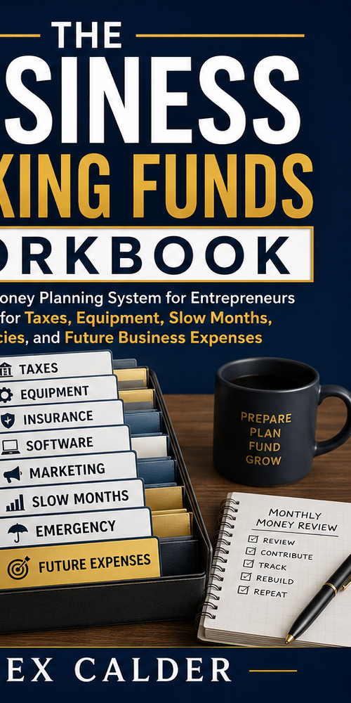 THE BUSINESS SINKING FUNDS WORKBOOK by Alex Calder Books